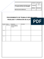 7 Procedimiento de Trabajo Seguro para Traslado y Uso de Alza Hombre PPR-PTS-AH