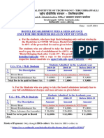 ODD SEM 2021-22 Fee