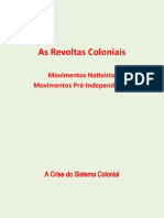 As Revoltas Coloniais