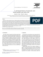 8 - Elastic Constants and Internal Friction of Martensitic Steel, Ferritic Pearlitic Steel and Alpha Iron