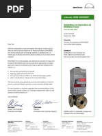 Guidelines On Operation On Distillate Fuels: Service Letter SL09-515/CXR