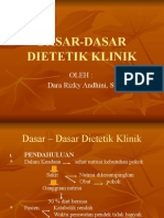 Dasar-Dasar Dietetik Klinik