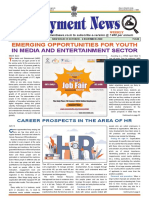 Emerging Opportunities For Youth: in Media and Entertainment Sector