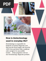 How Is Biotechnology Used in Everyday Life?