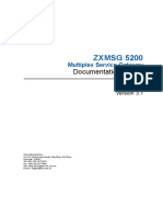 sjzl20096151-ZXMSG5200 (V3.1) Multiplex Service Gateway Documentation Guide