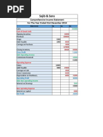 Financial Statement 1st Paper