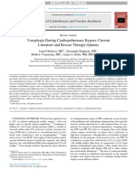 2020 Ortoleva - Vasoplegia During Cardiopulmonary Bypass Current Literature and Rescue Therapy Options