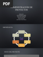 Administración de Proyectos