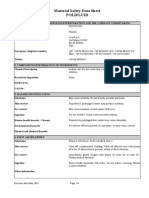 Material Safety Data Sheet Polifluid