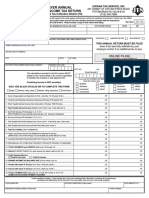 2019 Taxpayer Annual: Local Earned Income Tax Return