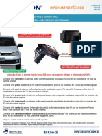 C0563-18 - Volkswagen Gol, Voyage e Saveiro G6-G7 - Procedimento de Instalação Dos Alarmes Positron 360 Com o Pulso Volkswagen... - 0