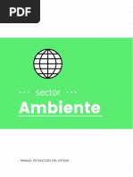 Sector Ambiente y Desarrollo Sostenible