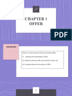 Chapter 1 OFFER