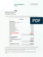 Institute of Nursing: Second Year - Local Students Tuition and Other Fees First Semester, SY 2021-2022