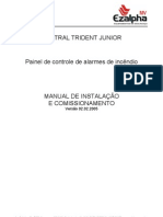 Central JUNIOR - Manual de Instalacao e Comissionamento