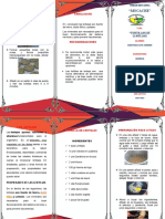 Triptico Tortilllas de Lenteja Quimica