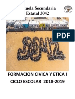 Planeacion Primer Grado Fcye I 2018 Segundo Trimestre