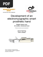 Prosthetid Hand Pugh Method