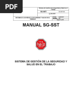 SG-SST-001 Sistema de Gestión de La Seguridad y Salud en El Trabajo