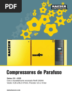 Compressores de Parafuso: Séries SX - HSD