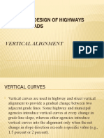 Geometric Design of Highways and Railroads: Vertical Alignment