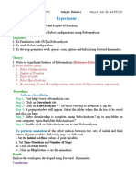 Experiment 1: Simulation of Various Robot Configurations Using Roboanalyzer