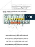 Exercício para Digitação