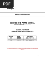 Whirlpool WBM User Manual