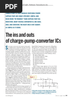 Charge Pump Converter ICs