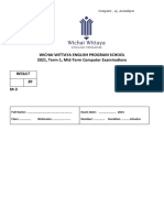 Exam Computer M3 Midterm 1 2021