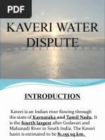 Kaveri Water Dispute