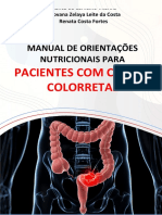 Manual de Orientações Nutricionais para Pacientes Com Câncer Colorretal