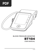 Blood Pressure Monitor: User Manual