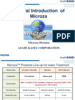 General Introduction of Microza: Microza Division Asahi Kasei Corporation