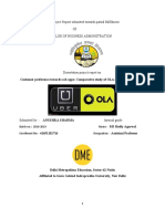 Ola and Uber Dissertation