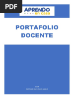 Portafolio Docente