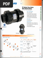 Valvula Check PVC