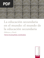 La Educacion Secundaria en El Mundo El Mundo de La Educacion Secundaria Mexico y Peru