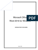 Microsoft Office (Ms Word) 19