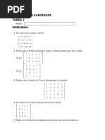 Matematicas Avanzadas Tarea 3: Problemas