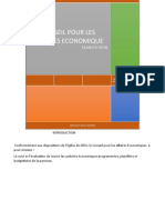 Conseil Pour Les Affaires Economique: Plan D'Action