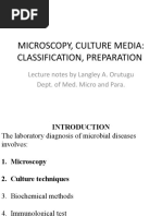 Media Preparation and Uses in Medical Microbiology