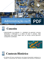 Apresentação - Adm Na Produção