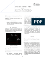 Simulación Circuito RLC