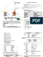 Grade Vii: Student'S English Book Guide