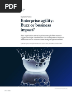 Enterprise Agility: Buzz or Business Impact?