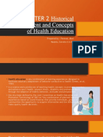 CHAPTER 2 Historical Development and Concepts of Health Education