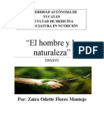 Ensayo El Hombre y La Naturaleza