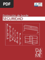 Catálogo de Protección de Borde de seguridad-DECAME