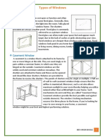 Types of Windows: Fixed Window